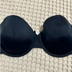 Maidenform Elegant Black Strapless Bra 36D